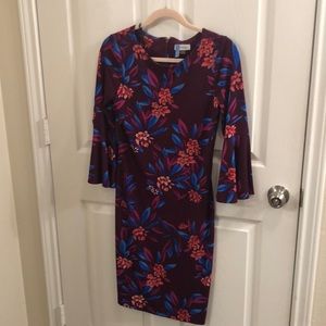 Calvin Klein floral dress